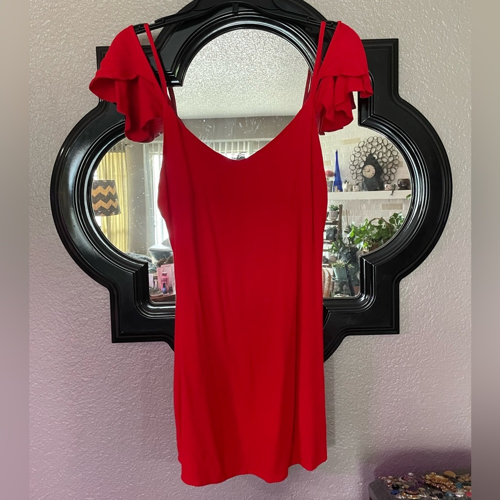 Pretty red dress Size L